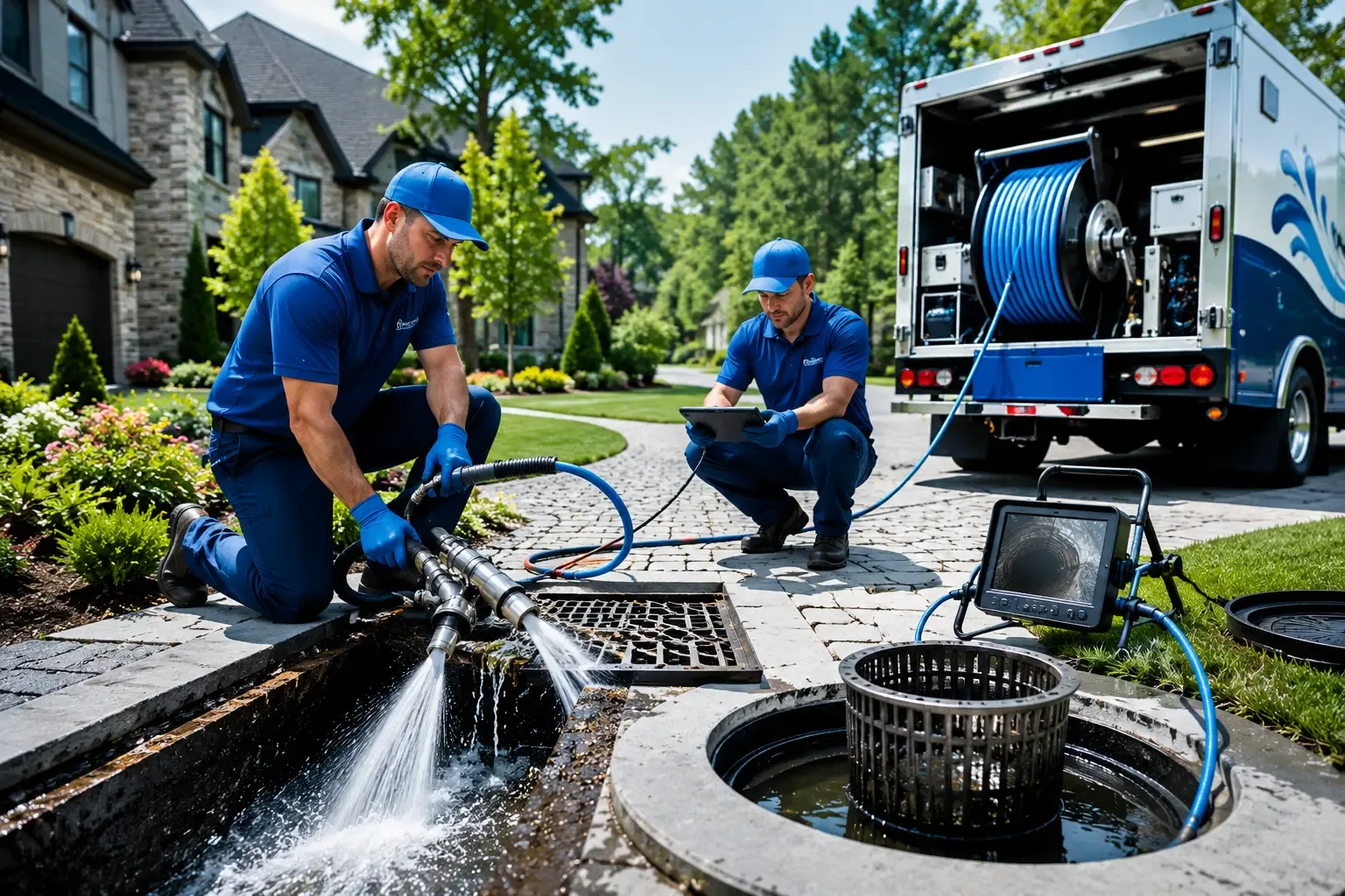 Local outdoor drain cleaning professionals in Rye, NH